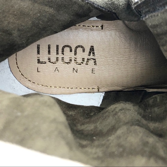 LUCCA Lane Donny Darling brown suede ankle bootie - Picture 8 of 10